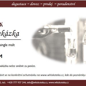 Degustace skotské sladové whisky Platinum