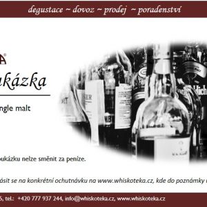 Degustace skotské sladové whisky Silver