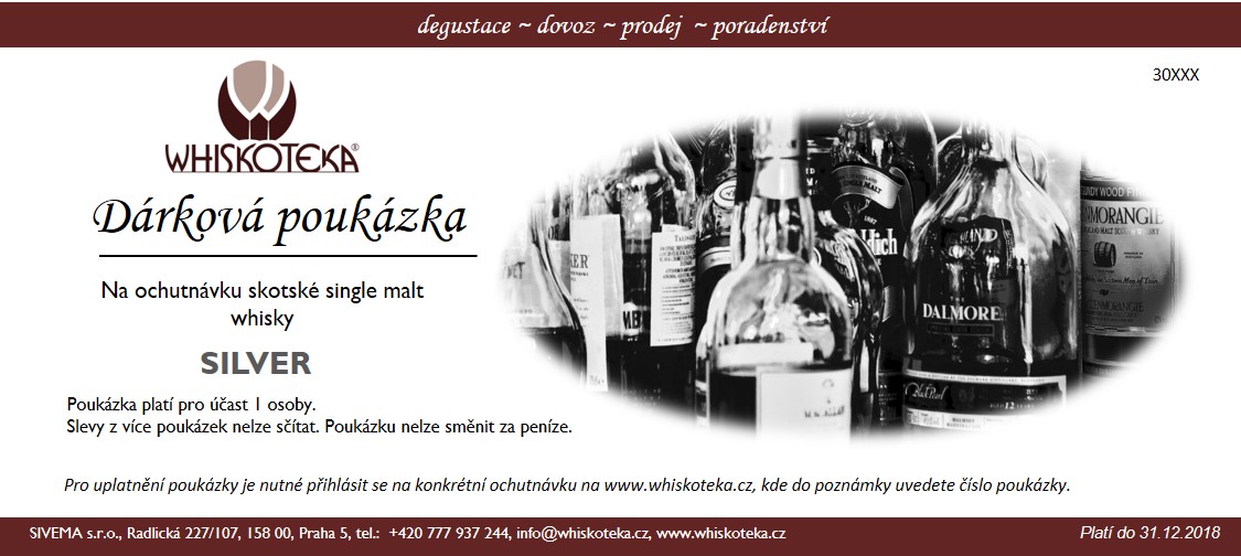 Degustace skotské sladové whisky Silver